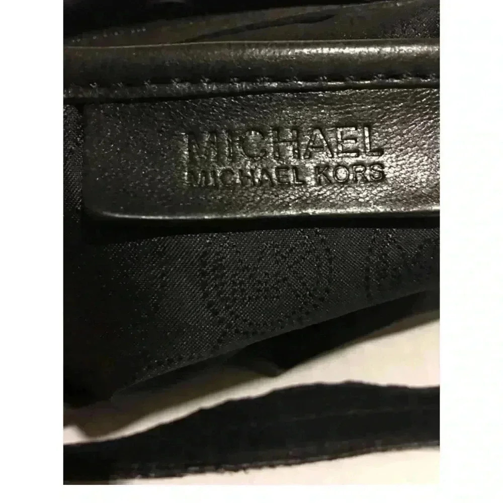 Michael kors black leather hobo handbag - Picture 4 of 11
